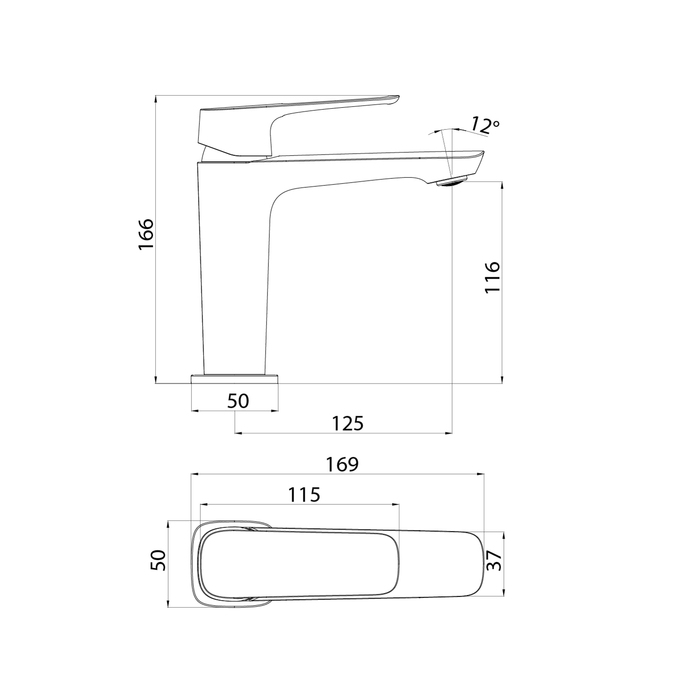 Смеситель для раковины Iddis Sign SIGSB00i01 хром