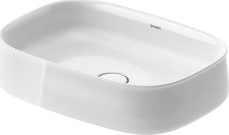 Раковина накладная Duravit Zencha 2373550079, белый