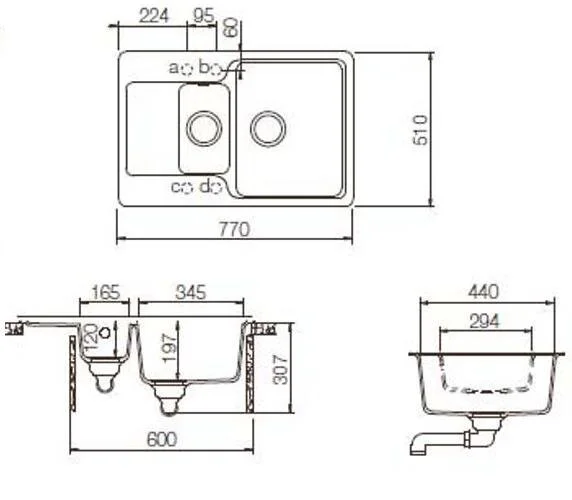 Кухонная мойка Schock Cambridge 700701 бежевый