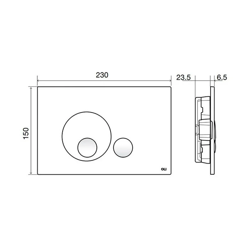 Комплект инсталляция OLI 80 Eco с унитазом Point Вега PN41711BM, сиденье микролифт, клавиша OLI Globe, цвет белый, 886914GBO1+PN41711BM