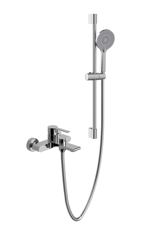 

Смеситель для ванны с душем Kaiser Serio 05422 хром, Serio