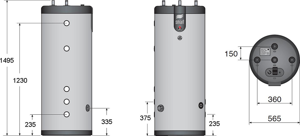 Водонагреватель ACV SMART LINE SLE 210L