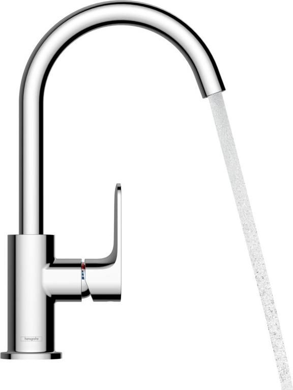 Смеситель для раковины Hansgrohe Rebris S 72536000, хром