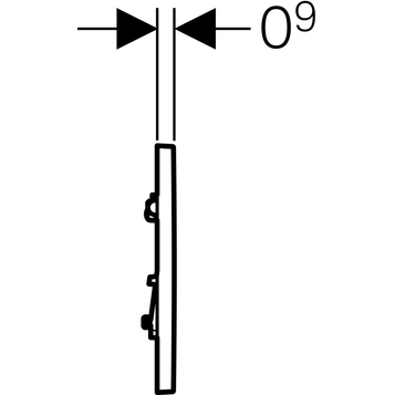 Кнопка смыва Geberit Sigma 30 116.017.KH.1 хром