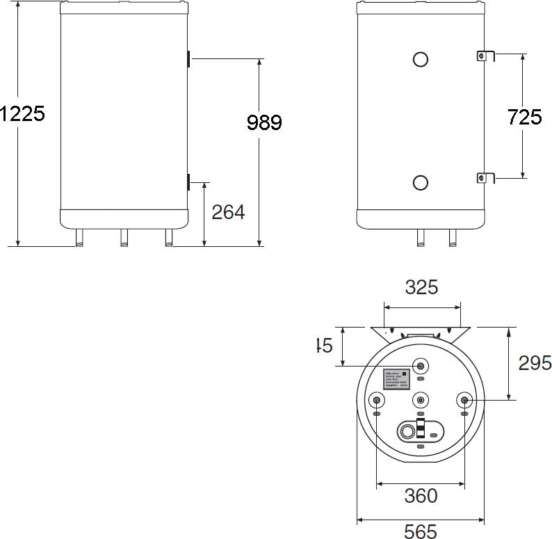 Водонагреватель ACV SMART LINE STD 160L