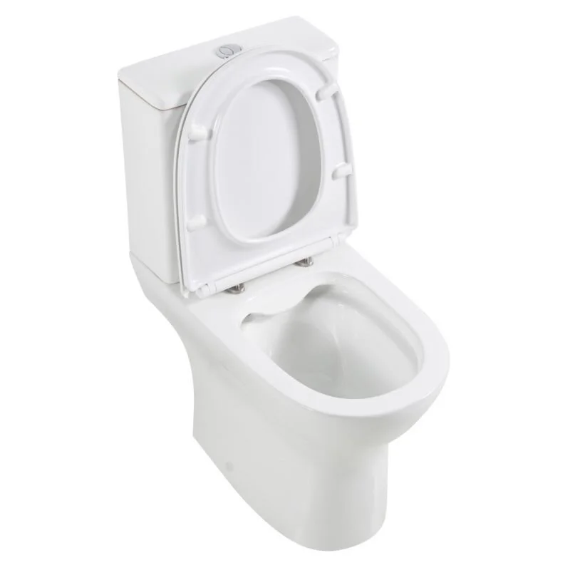 Напольный унитаз BelBagno LOUNGE, безободковый, сиденье soft close, белый, BB045/051T/BB045CPR/BB045/051SC