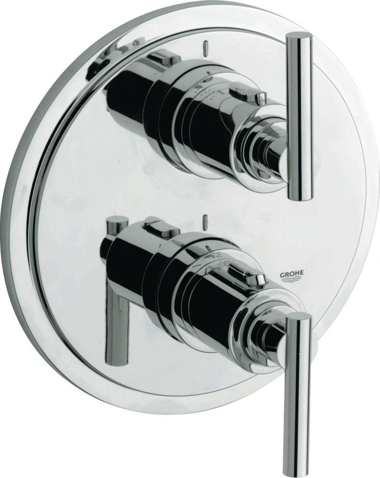 Внешняя часть термостата для ванны с душем Grohe Atrio 19399000, хром