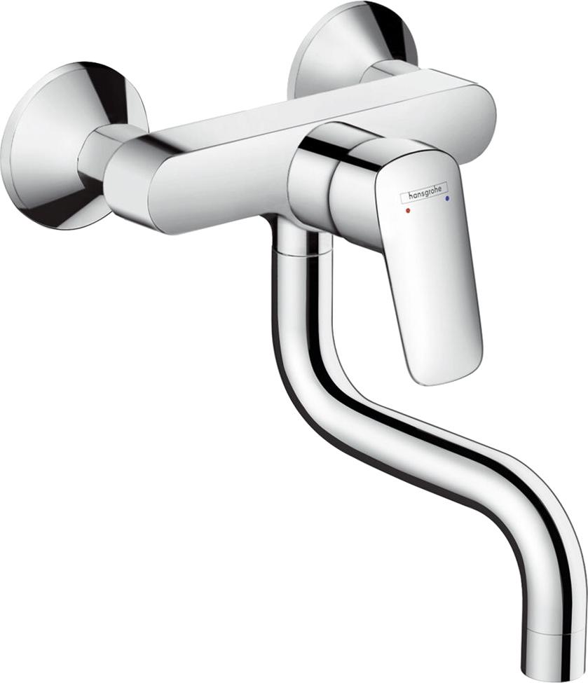 Смеситель для кухонной мойки Hansgrohe Logis 71836000, хром