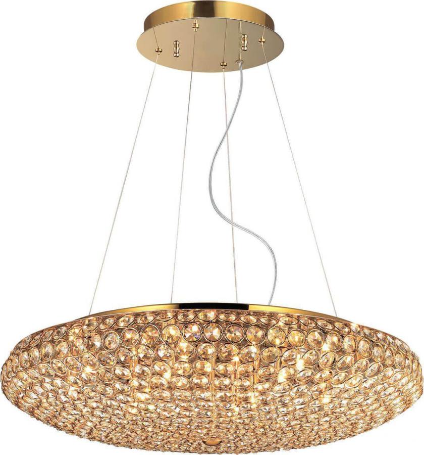 Подвесной светильник Ideal Lux King SP12 Oro 088020