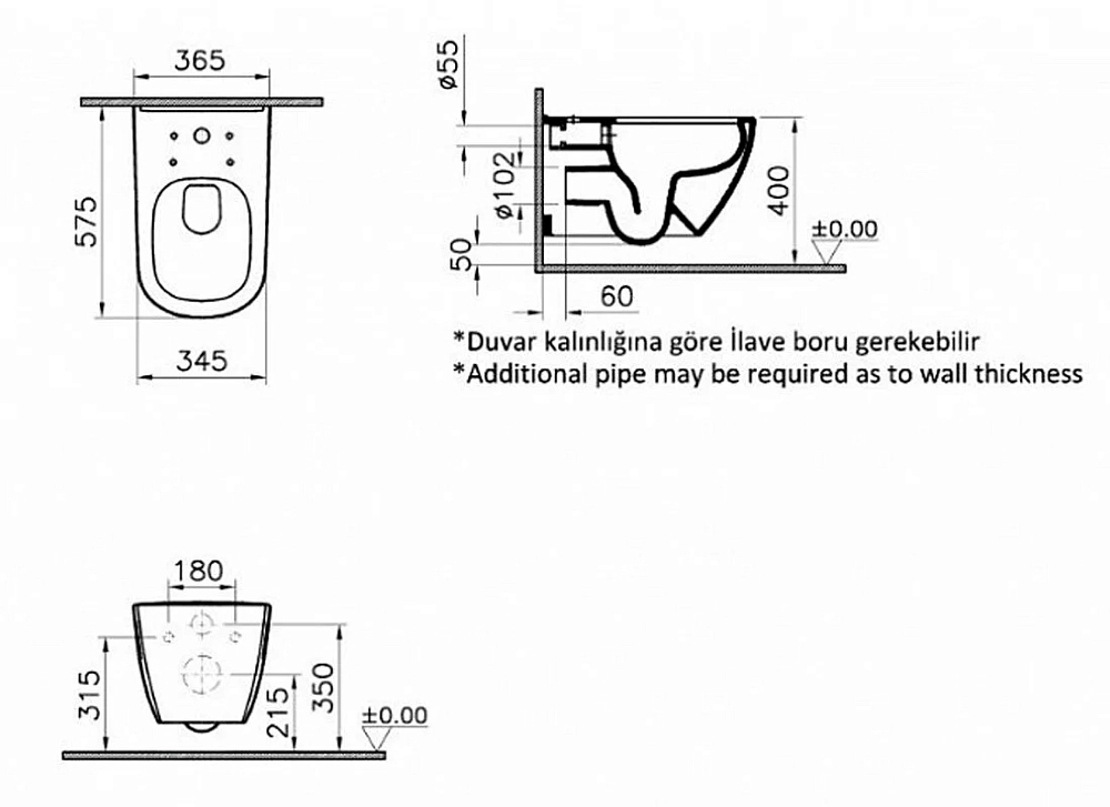 Инсталляция Vitra с безободковым унитазом Vitra D-Light 9014B003-7211 Hygiene, с системой дозирования моюще-дезинфицирующих средств, сиденье микролифт, клавиша хром