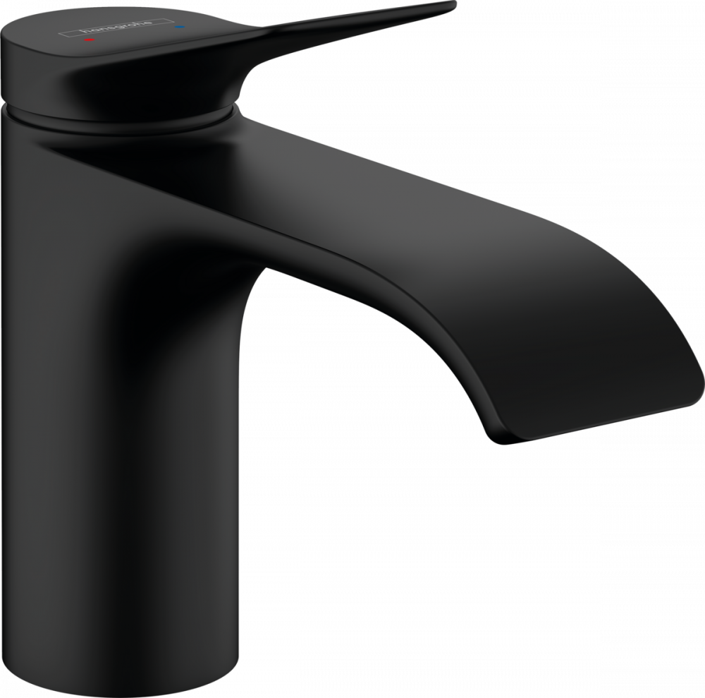 Смеситель для раковины Hansgrohe Vivenis 75010670, матовый чёрный