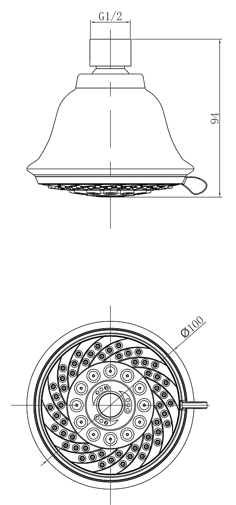 Душ ручной Lemark LM8040C хром