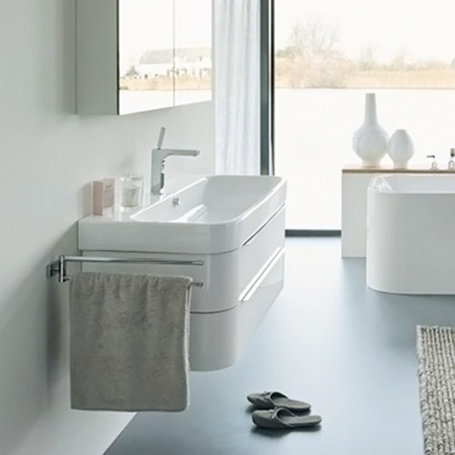 Тумба под раковину 78 см Duravit Happy D.2 H2636502222,белый