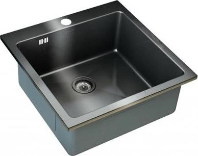 Кухонная мойка Zorg Inox Pvd 51х51х20 SZR-51 GRAFIT