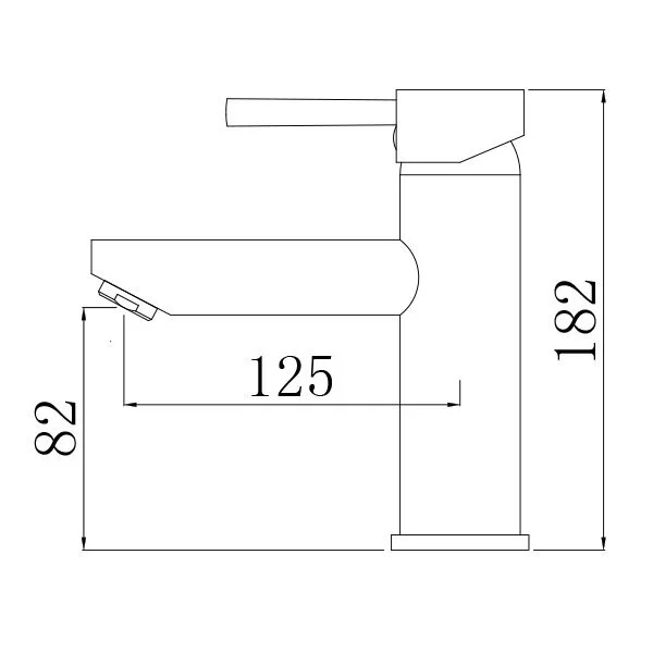 Смеситель Comforty для раковины, черный матовый, 00004149947 (FC018A-CMT)