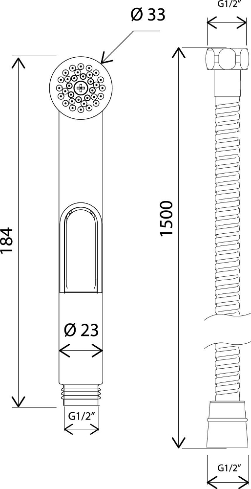 Гигиенический душ Am.Pm F0202064