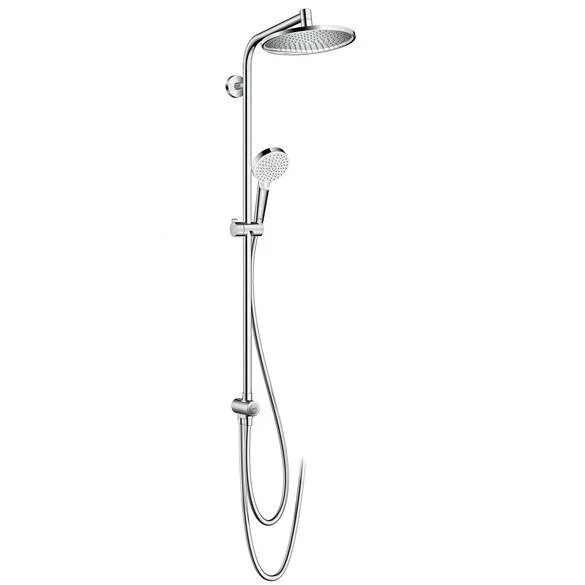 Душевой гарнитур Hansgrohe Crometta S 240 1jet Showerpipe Rеno 27270000 с верхним душем