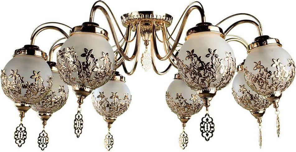 Потолочная люстра Arte Lamp Moroccana A4552PL-8GO