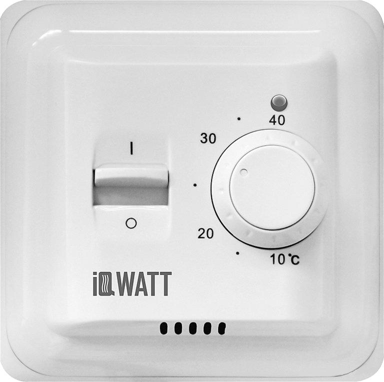 Терморегулятор IQ Watt Thermostat M белый