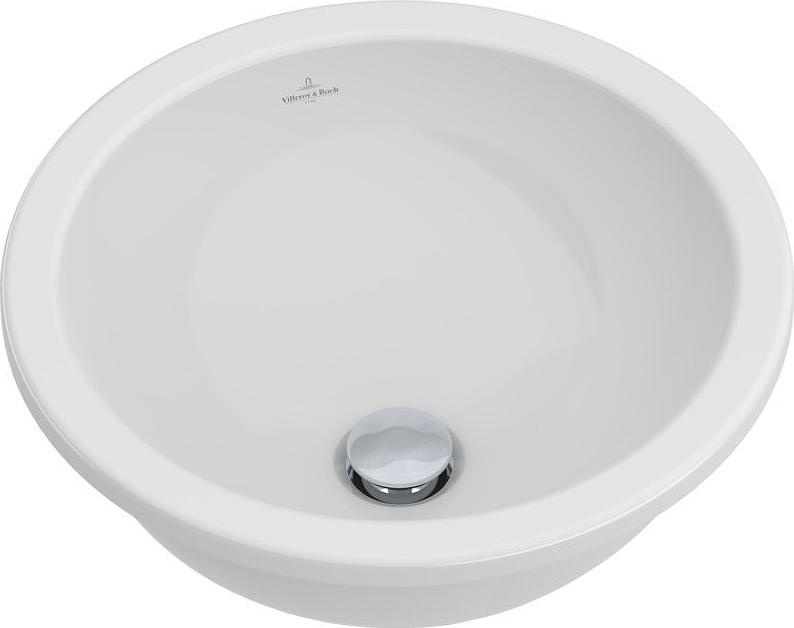 Круглая встраиваемая раковина Villeroy & Boch 45x45 см Loop & Friends 61404501