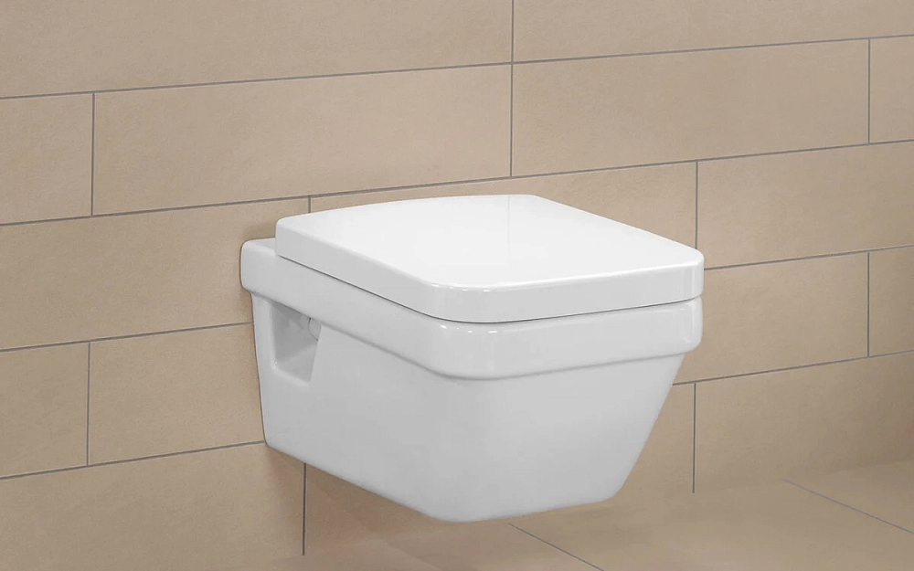 Подвесной безободковый унитаз Villeroy&Boch Architectura 5685 H1R1