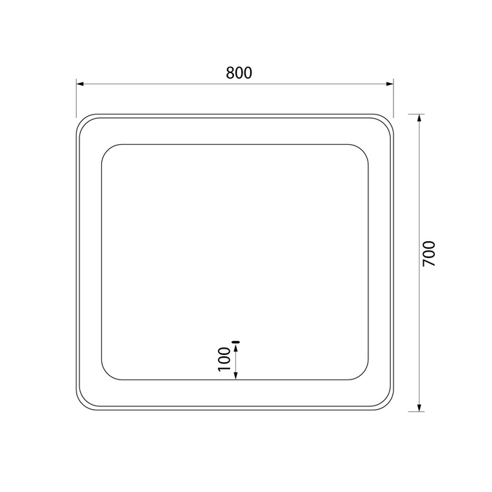 Зеркало Iddis Esper ESP8000i98