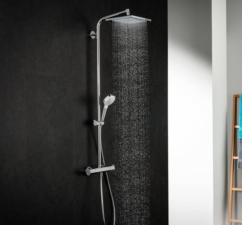 Душевая стойка Hansgrohe Crometta Е 240 1jet Showerpipe 27271000, хром