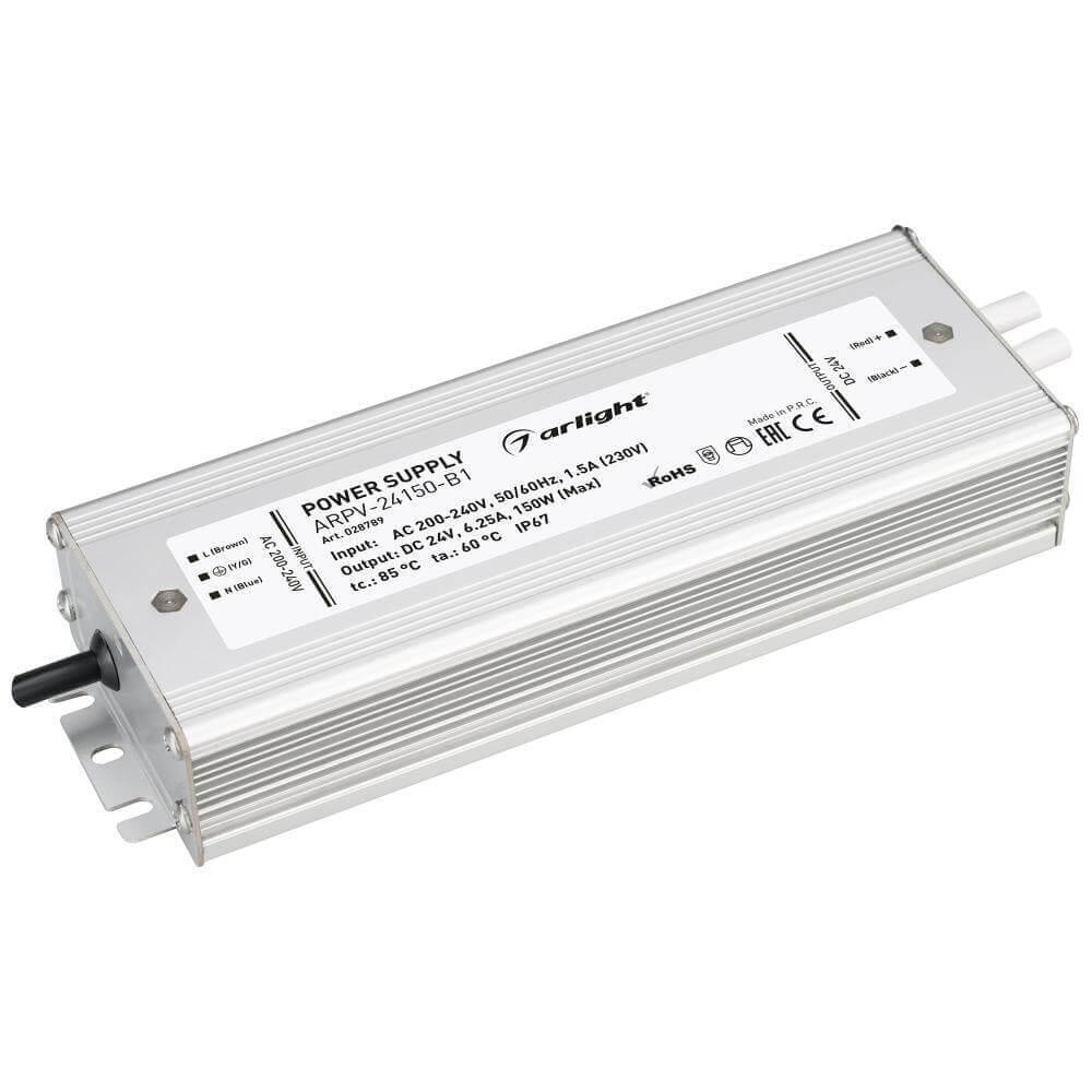 Блок питания Arlight ARPV-24150-B1 24V 150W IP66 6,3A 028789