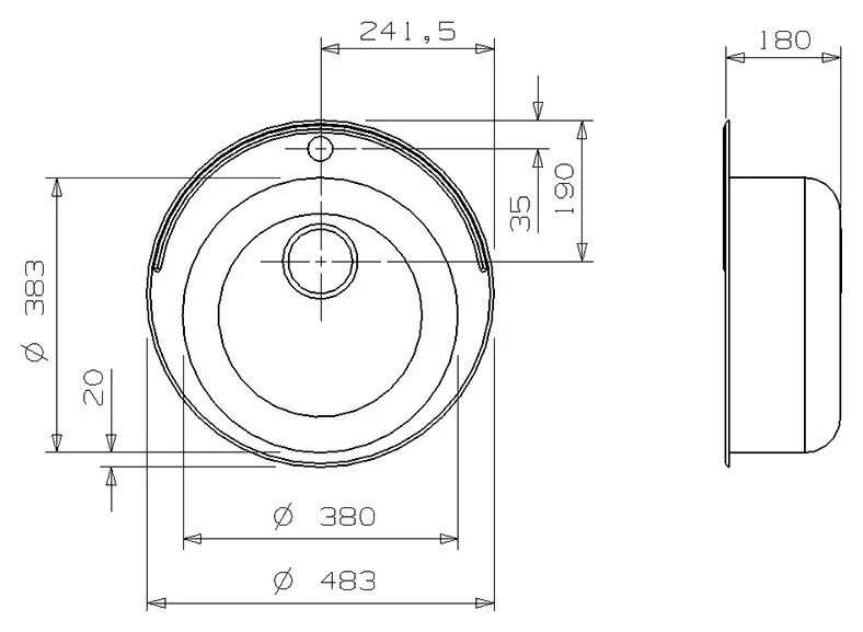 Кухонная мойка Reginox R18 3604 хром