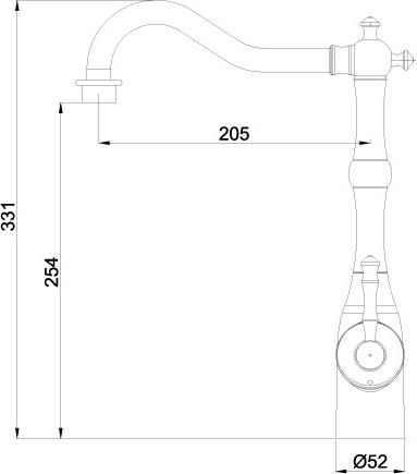 Смеситель Lemark Expert LM5081S для кухонной мойки