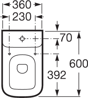 Крышка-сиденье Roca Dama-N 80178C004 с микролифтом петли хром