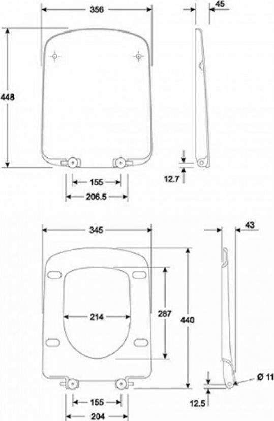 Крышка-сиденье Kolo Nova Pro M30118000