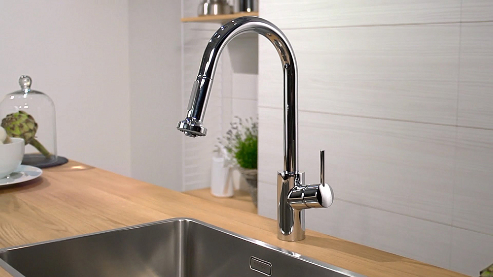 Смеситель для кухонной мойки Hansgrohe Talis S2 Variarc 14877000, хром