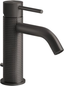 Смеситель для раковины Gessi 316 Cesello 54401#707, brushed black metal PVD