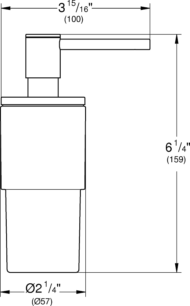 Дозатор Grohe Atrio New 40306AL3