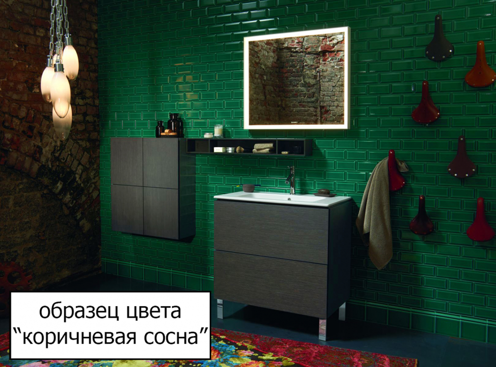 Мебель для ванной Duravit L-Cube LC6141 83 коричневая сосна