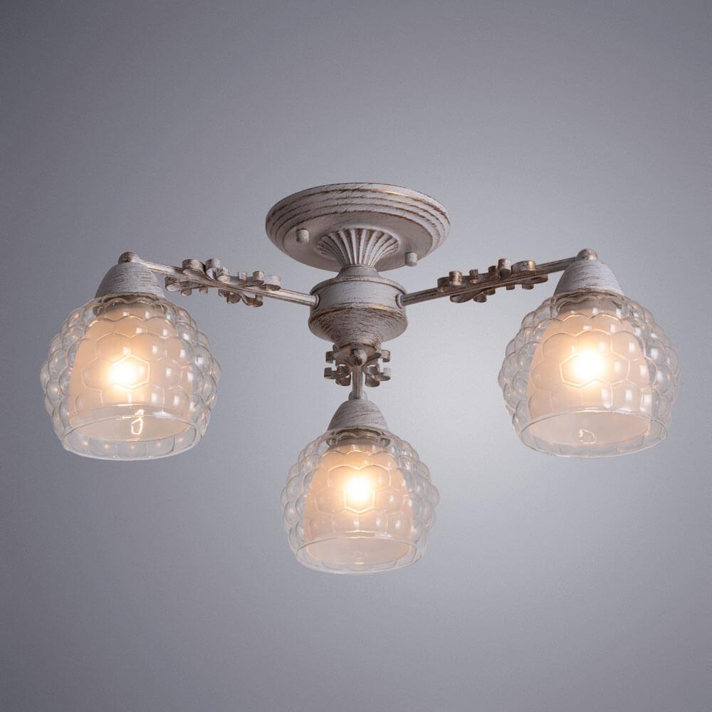 Потолочная люстра Arte Lamp Malina A7695PL-3WG