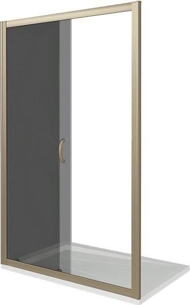 Душевая дверь в нишу 130 см Good Door Jazze WTW-130-B-BR ДЖ00033 стекло тонированное