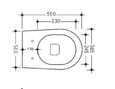 Крышка-сиденье Kerasan Aquatech 379101, белый 