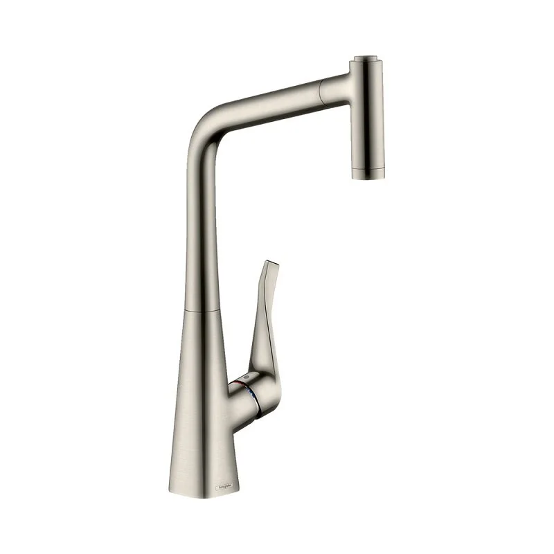 Смеситель для кухни Hansgrohe Metris 73801800 серый