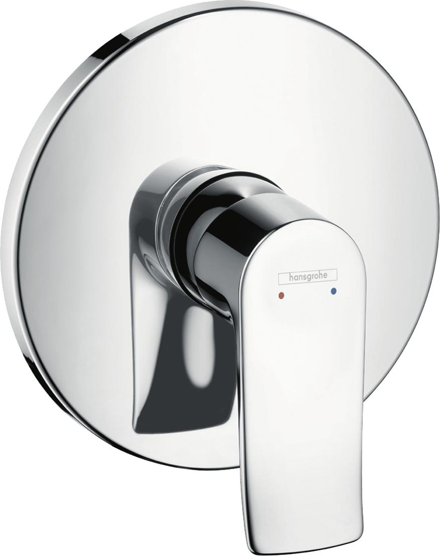 Хромированный смеситель для душа Hansgrohe Metris 31686000