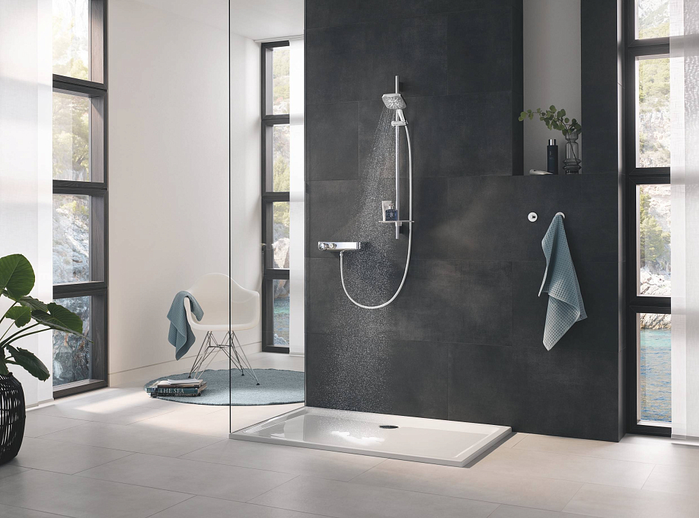 Ручной душ Grohe Rainshower SmartActive 26550000, хром