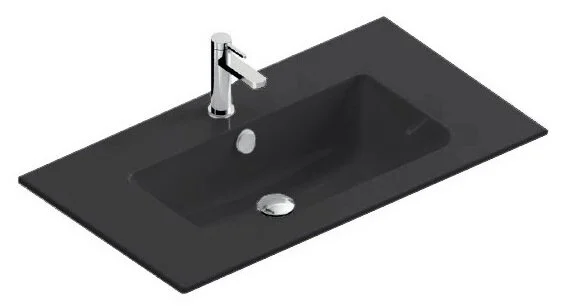 Тумба под раковину Berloni Bagno Way Block WAK0002 101/190 белый, черный