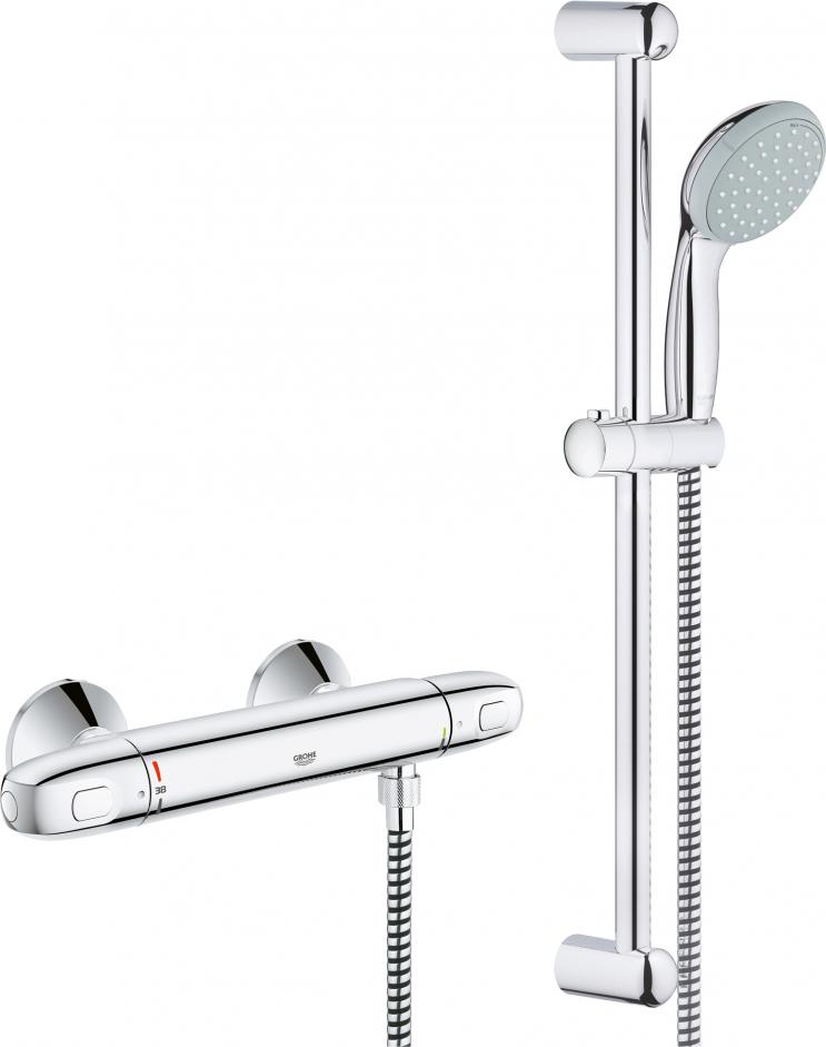 Душевой комплект Grohe Grohtherm 1000 New 34151003 с термостатом