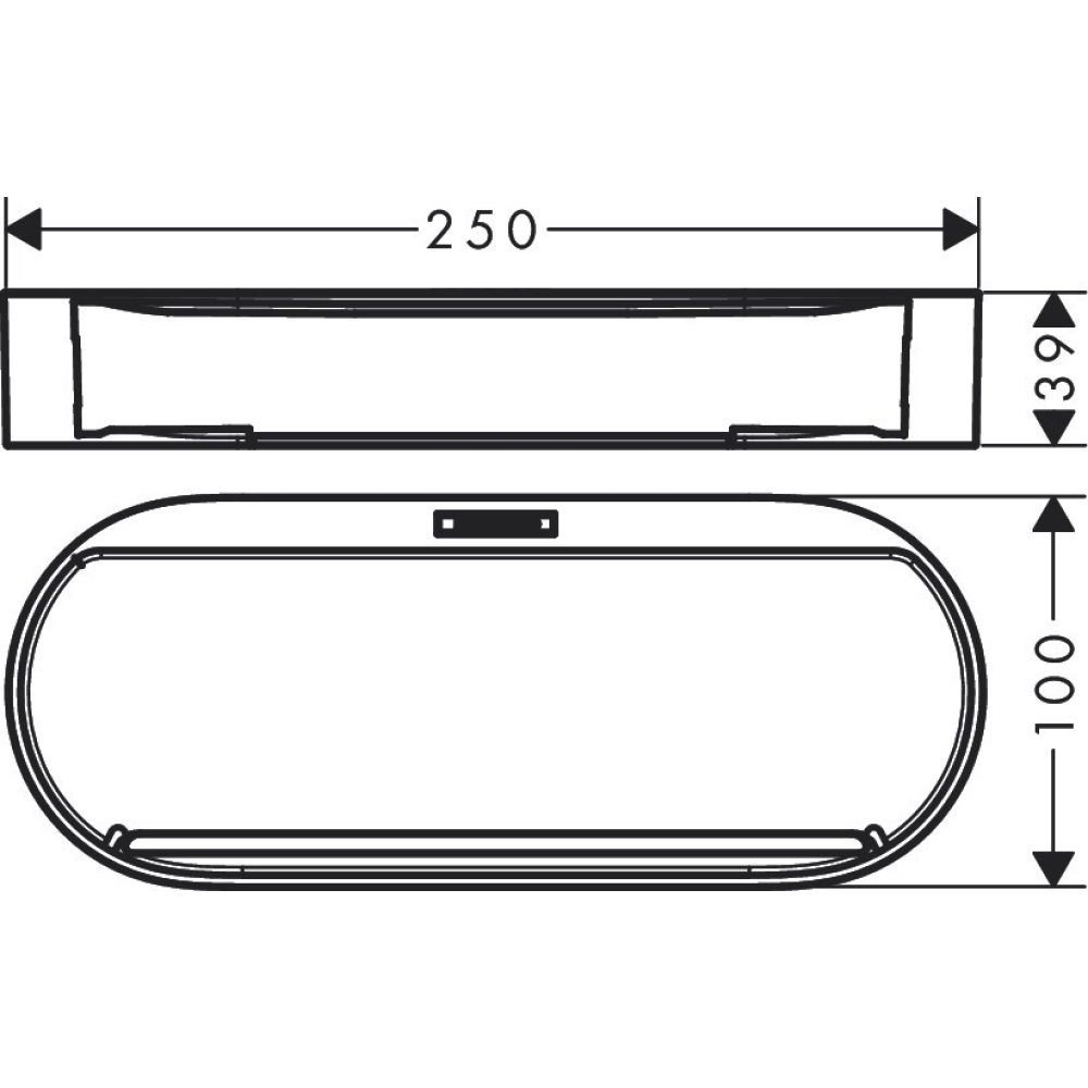 Контейнер Hansgrohe Planet Edition 28912210 песок