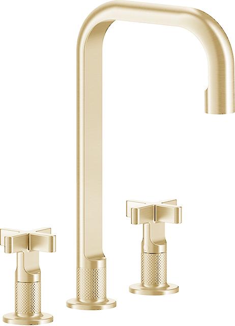 Смеситель для раковины Gessi Inciso 58115#246, золото