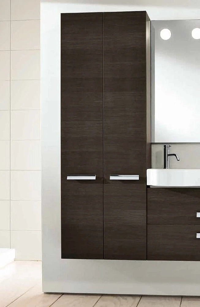 Шкаф-пенал Berloni Bagno Wall WL CS02/1407 коричневый