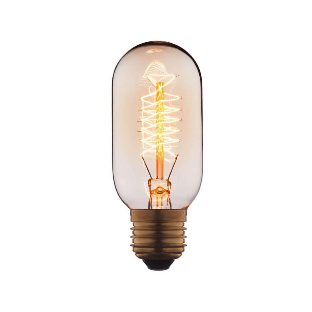 

Лампа накаливания E27 40W прозрачная 4540-S, Edison Bulb