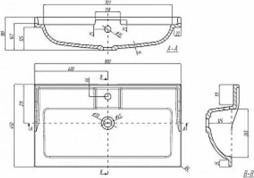 Раковина Aquaton Тина 80 1A710931TI010