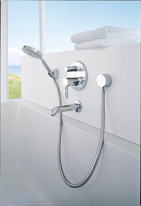 Шланговое подключение Hansgrohe Fixfit S 26453990, полированное золото